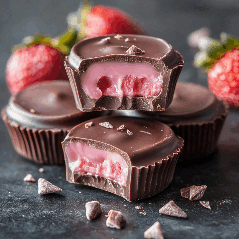 Strawberry Cream Chocolates
