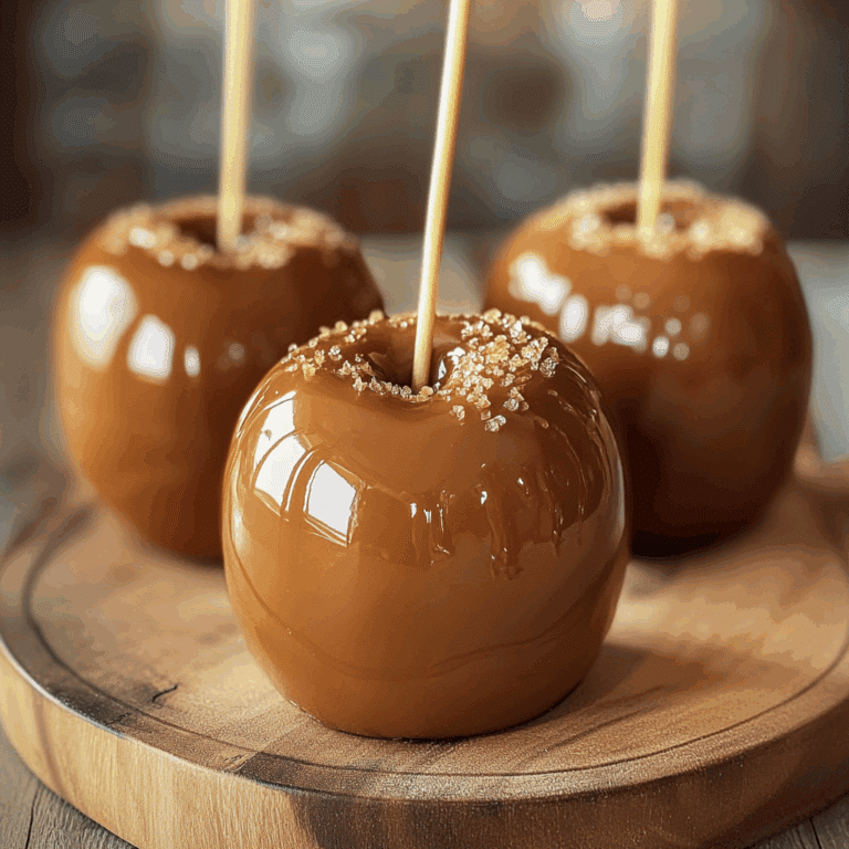 Best Homemade Caramel Apples