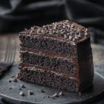 Black Chocolate Cake