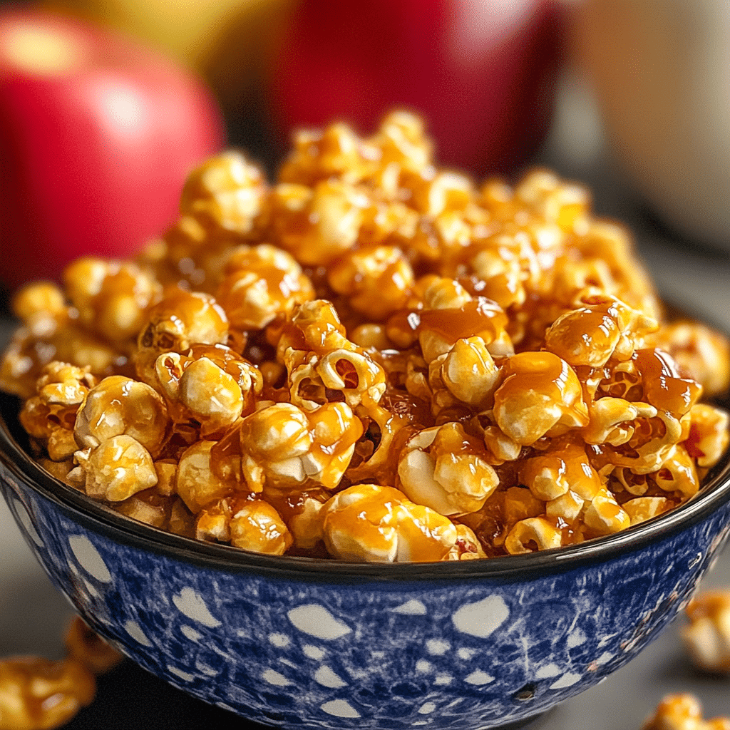 Caramel Apple Popcorn