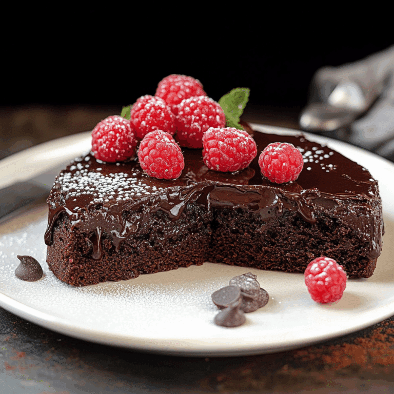 Flourless Chocolate Cake