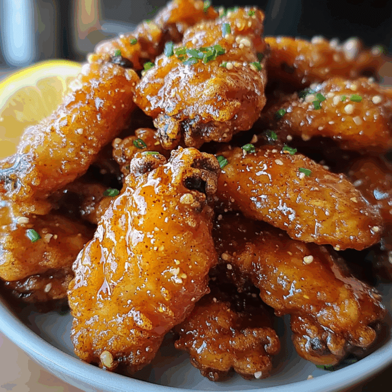 Fried Wing Flats Drizzled with Honey Lemon Pepper Magic