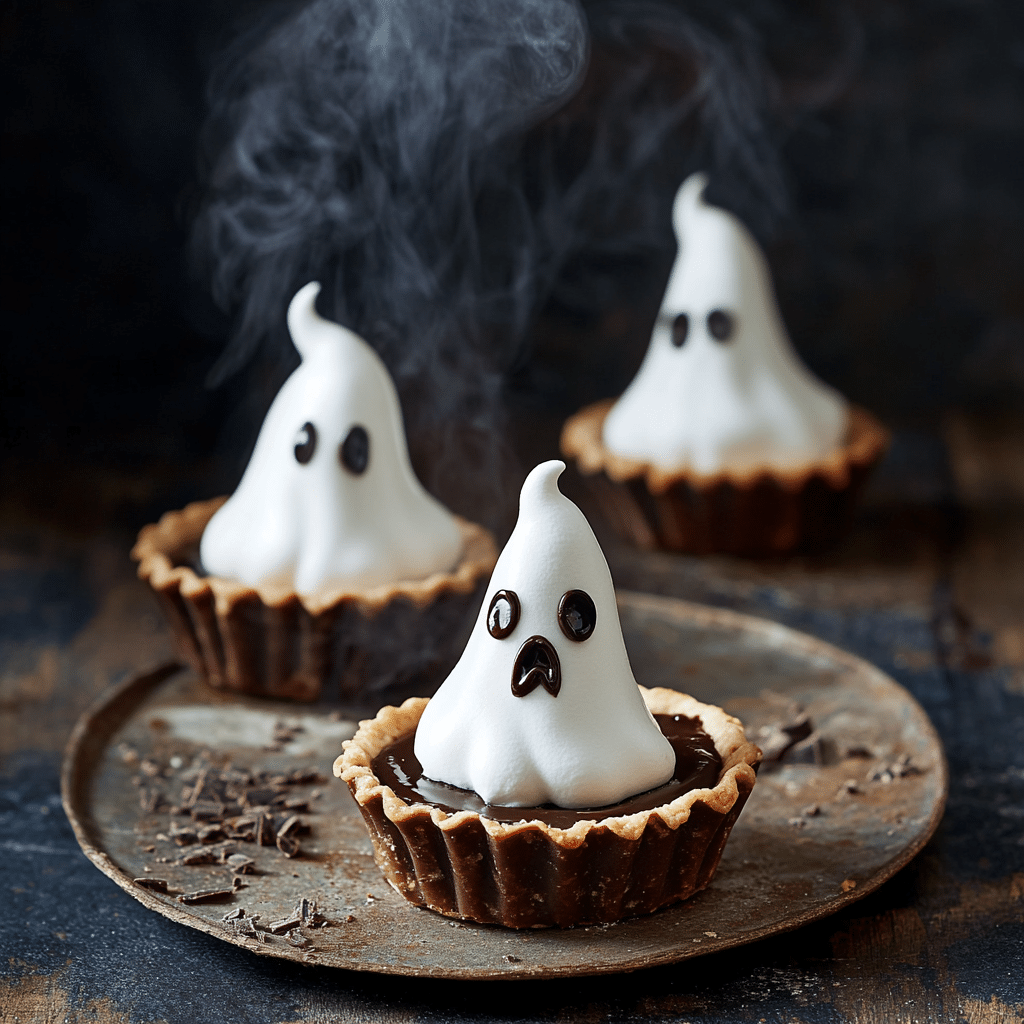 Meringue Ghost Tarts