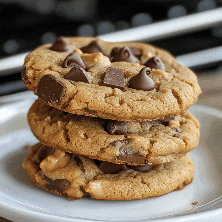 Peanut-Butter Chocolate-Chip Cookies