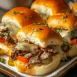 Philly Cheesesteak Sliders