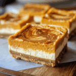 Pumpkin Cheesecake Bars