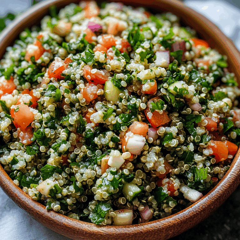 Quinoa Tabbouleh