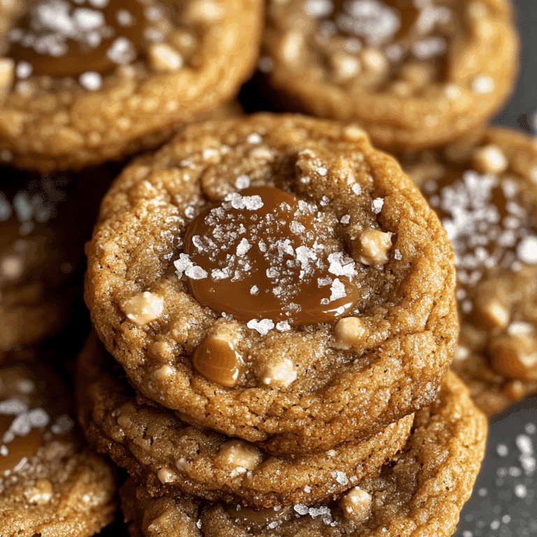 Salted Caramel Cookies