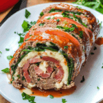 Stuffed Meatloaf Roll