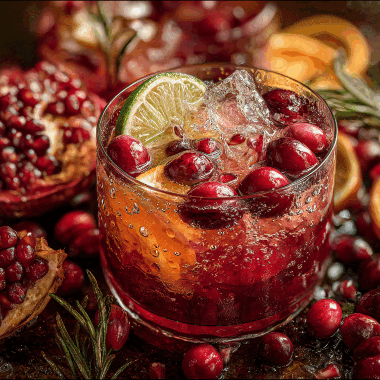 Big Batch Christmas Cocktails