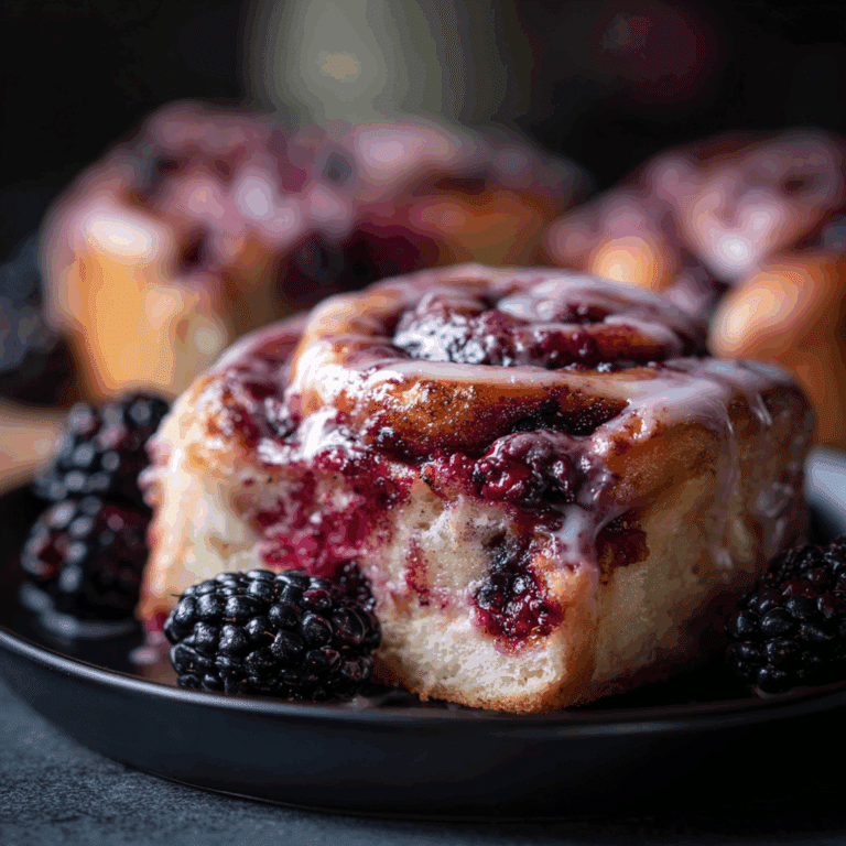 Blackberry Cinnamon Rolls