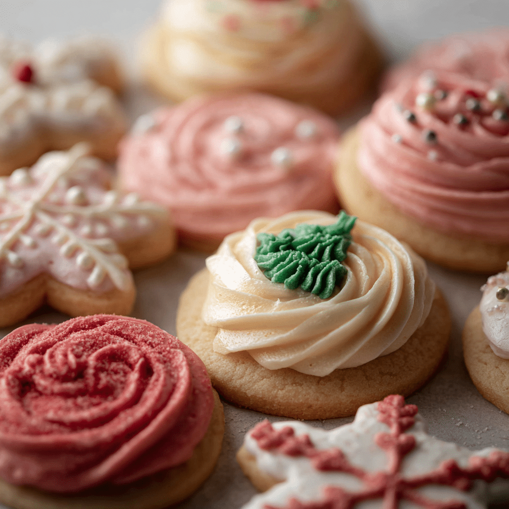 Buttercream Christmas Cookies