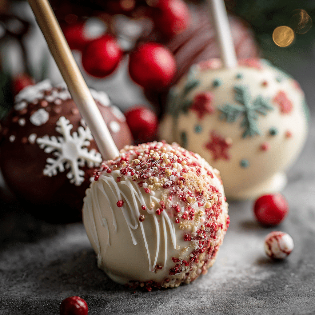 Cake Pops Christmas