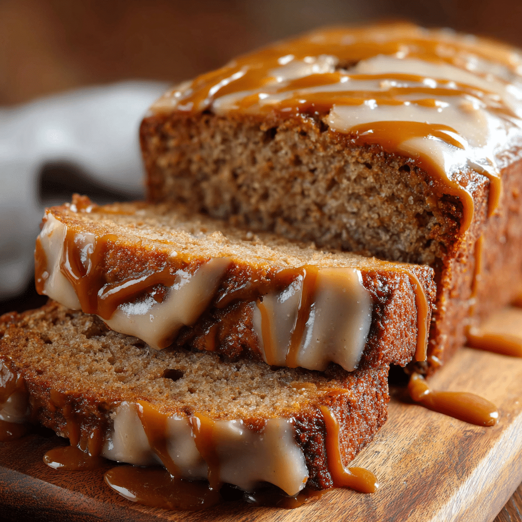 Caramel Macchiato Banana Bread