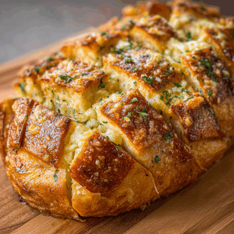 Cheese and Garlic Crack Bread (Pull Apart Bread)