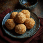 Chinese Jian Dui (Crispy Sesame Balls)