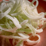 Chinese New Year Candied Coconut Ribbons