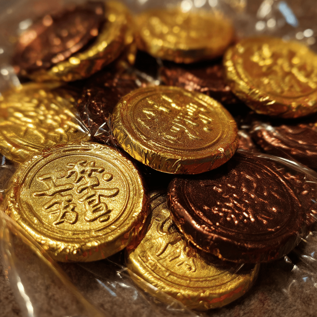 Chinese New Year Chocolate Coins