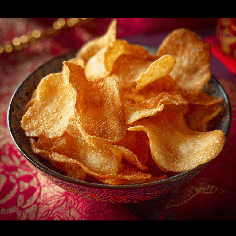 Chinese New Year Fried Arrowhead Chips