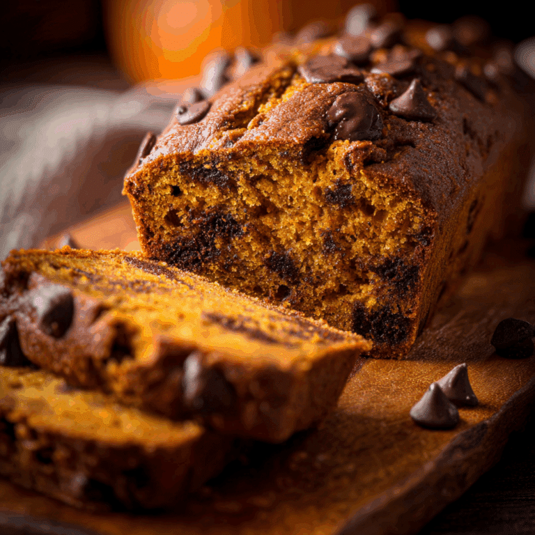 Chocolate Chip Pumpkin Bread