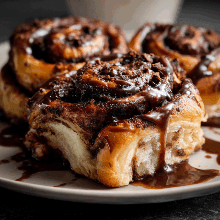 Chocolate Cinnamon Rolls