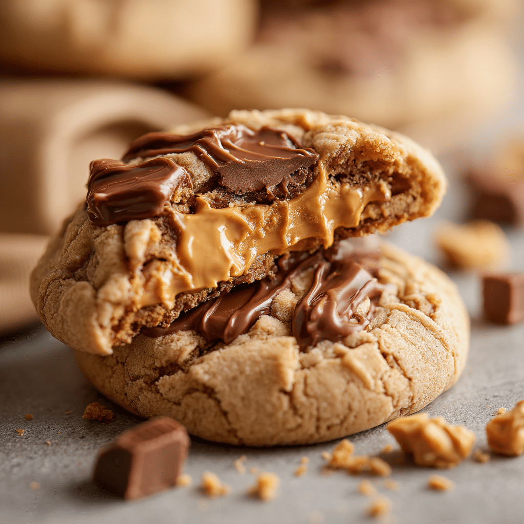 Crumbl Peanut Butter Reese's Cookies