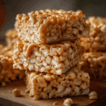 Delicious Apple Pie Rice Krispie Treats