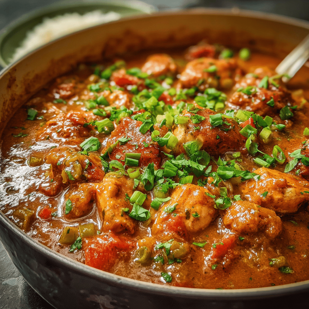 Delicious Chicken Etouffee Recipe