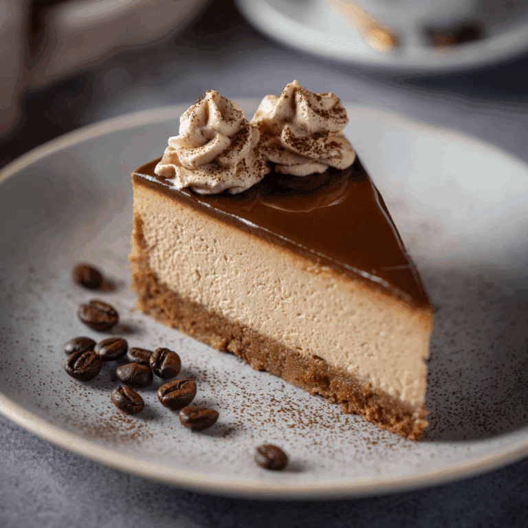 Espresso Cheesecake Dessert