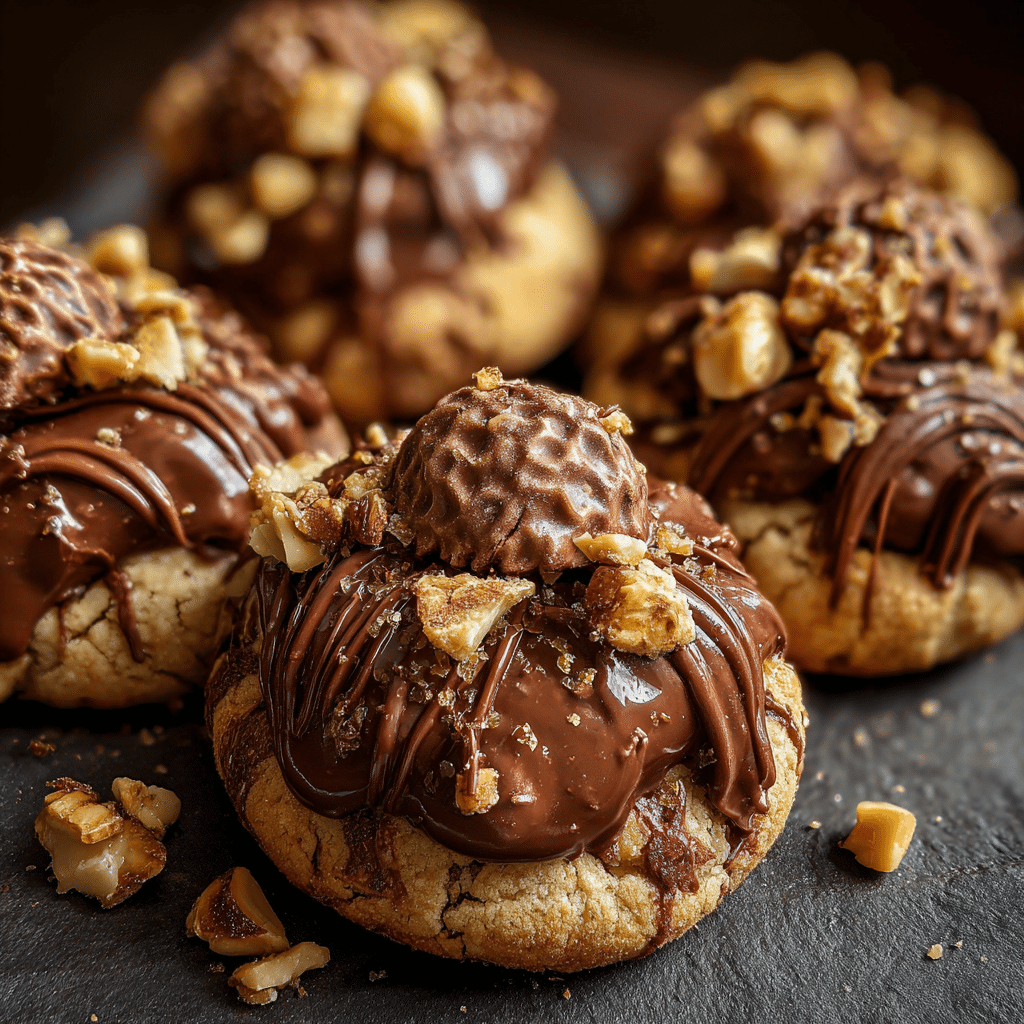 Ferrero Rocher Cookies