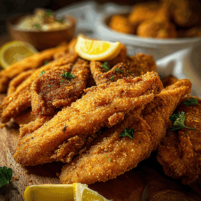 Golden Fried Catfish