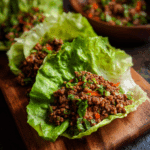 Ground Beef Lettuce Wraps