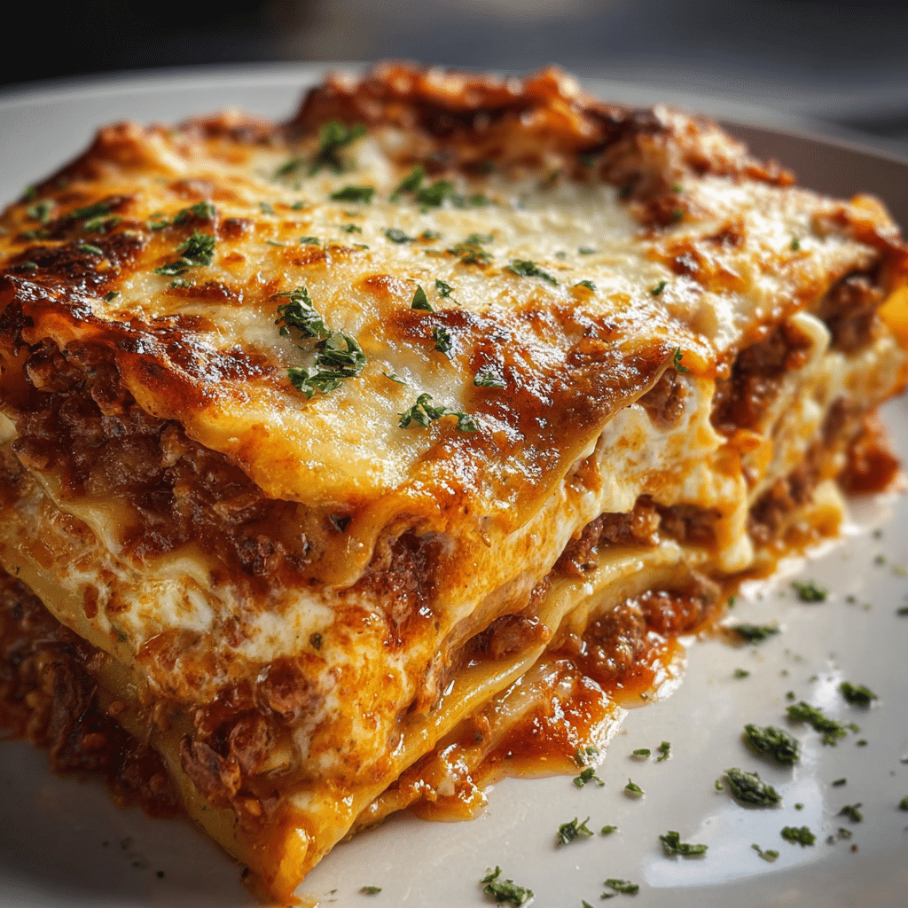 Homemade Lasagna