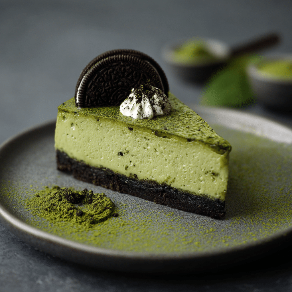 Matcha Green Tea Cheesecake