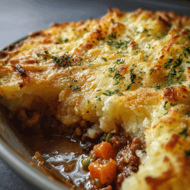 My Famous Homemade Shepherd's Pie