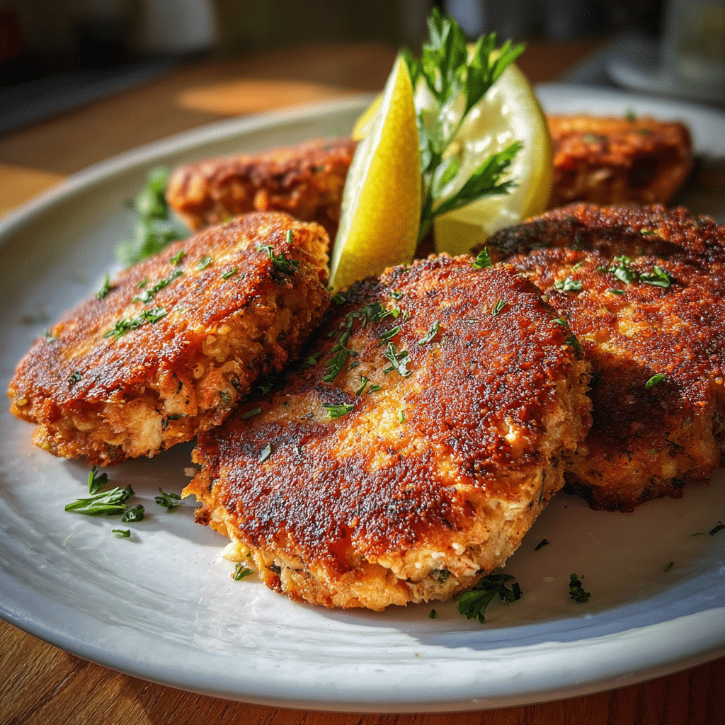 Old Fashioned Salmon Patties