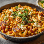 Baked Feta Pasta with Chickpeas