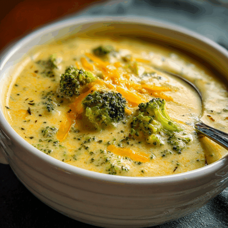 Broccoli Cheddar Soup