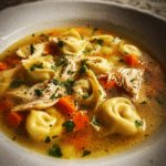 Chicken Tortellini Soup