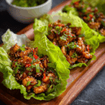 Crispy Teriyaki Chicken Lettuce Wraps