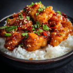 Firecracker Chicken with Rice