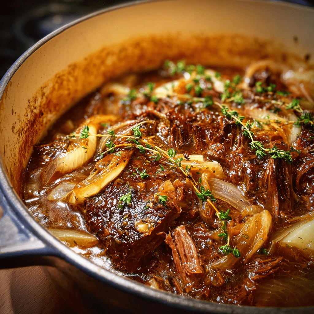 French Onion Pot Roast