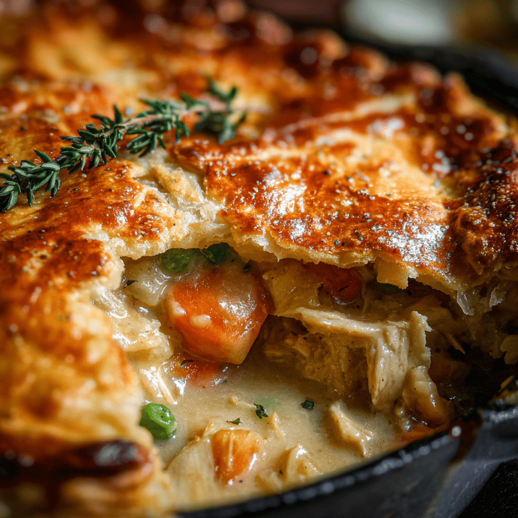 Leftover Turkey Pot Pie