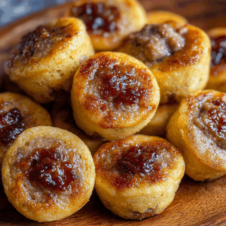 Sausage Pancake Mini Muffins