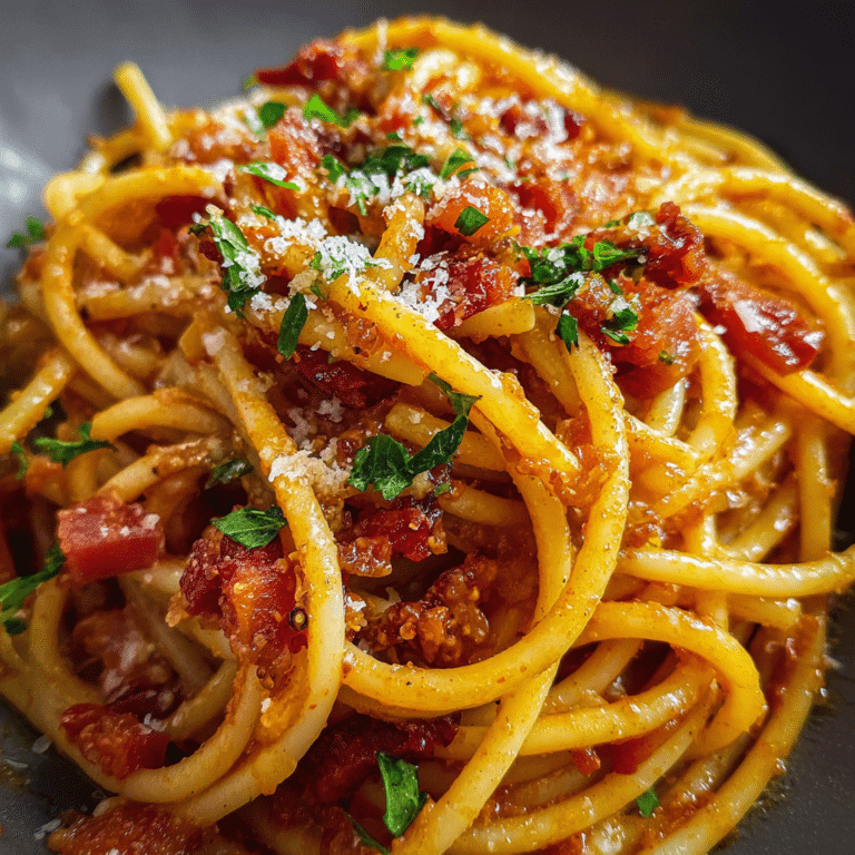 Spicy Bucatini Amatriciana