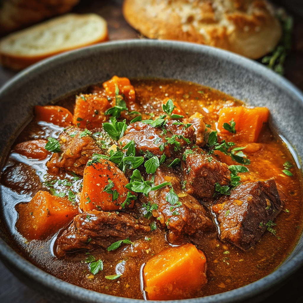Sweet Potato Beef Stew